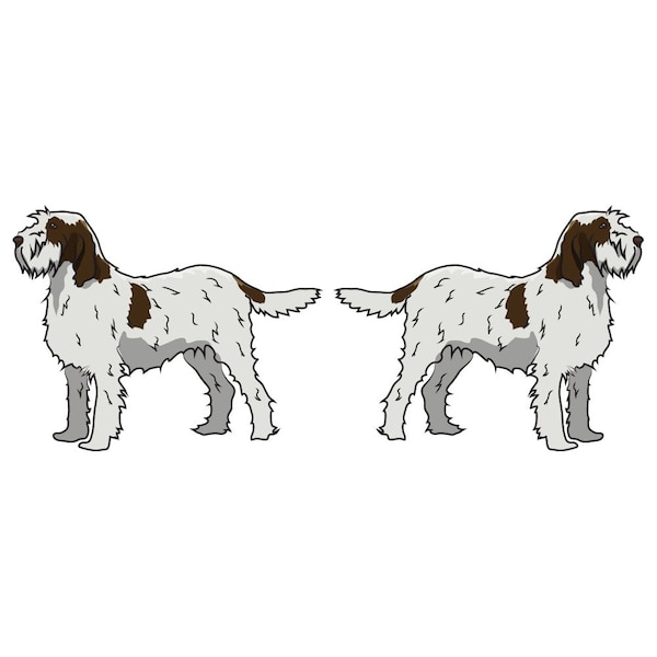 Spinoni Italiani Dog Decal, Dog Lover Decor Vinyl Sticker